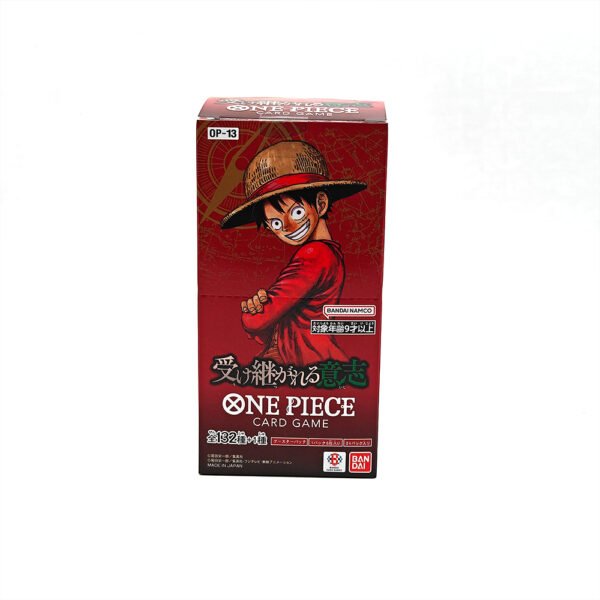 One Piece OP-13 Carrying on His Japanese Booster Box