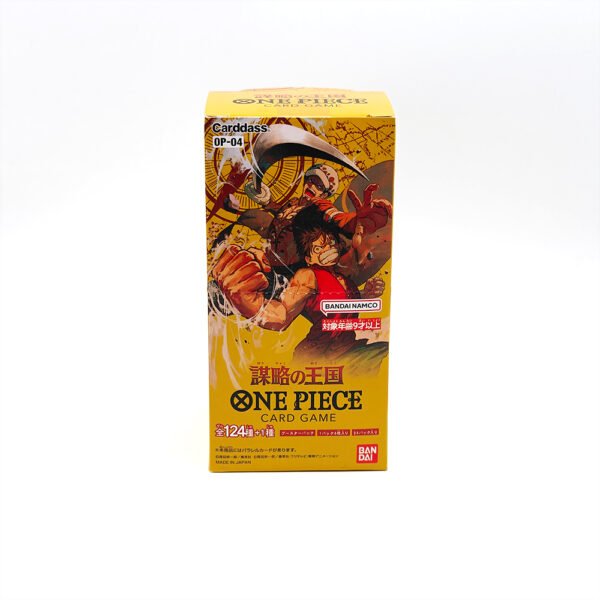One Piece OP-04 Kingdom of Plots Japanese Booster Box